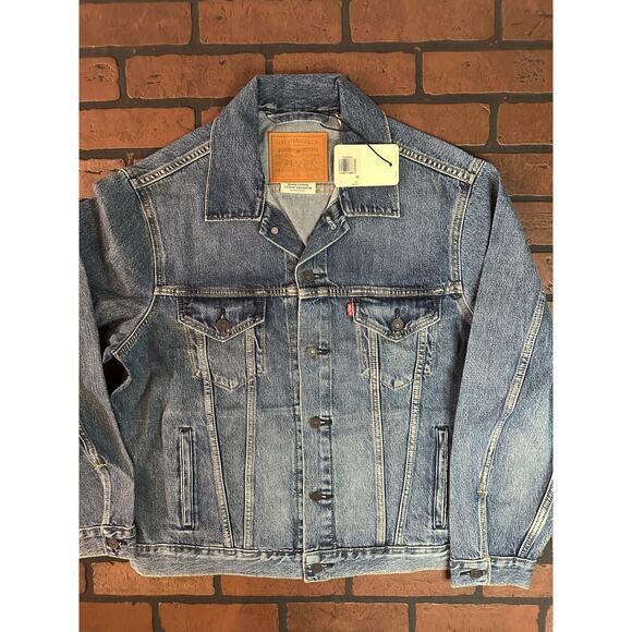 Levi's Medium Blue Denim Jacket - Picture 1 of 5